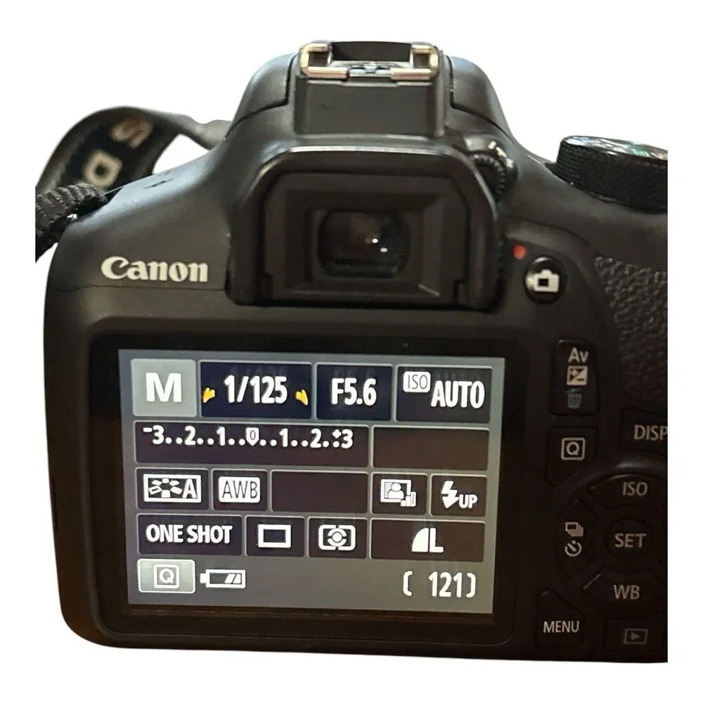 Canon EOS Rebel T6 DSLR Camera Bundle 2 Lens,   Battery/Charger SD Card Bag HDMI